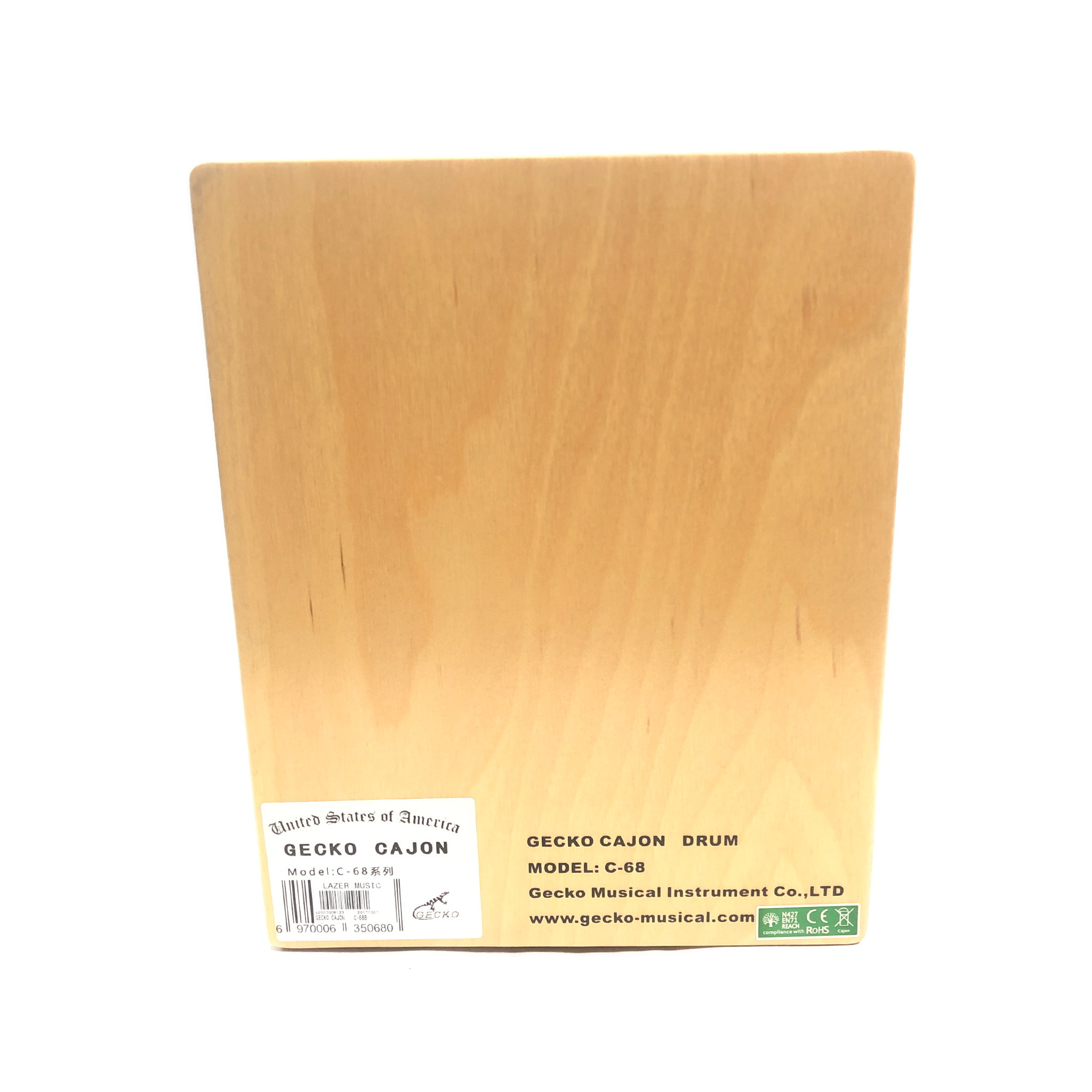 Gecko C-68B Travel-Sized Cajon